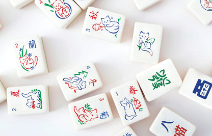 Cat Mahjong Set