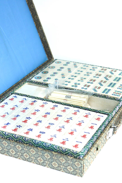 Ox-bone Bamboo Hand-crafted Mahjong Set