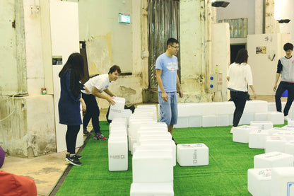 Playing Giant Mahjong as a Sport