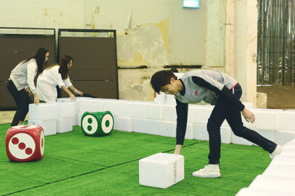 Playing Giant Mahjong as a Sport