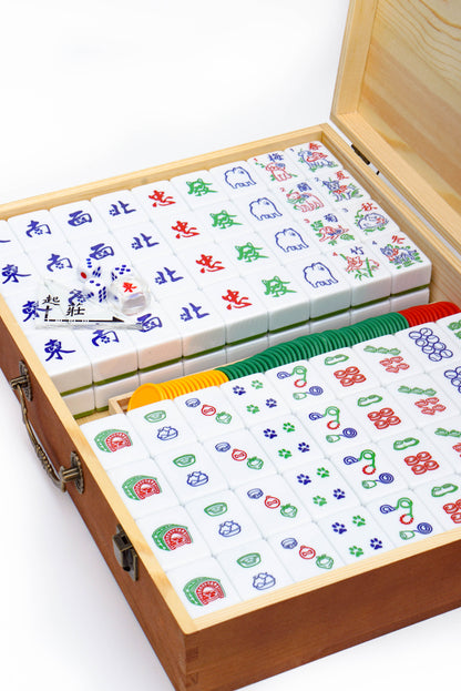 Doggie Mahjong Set